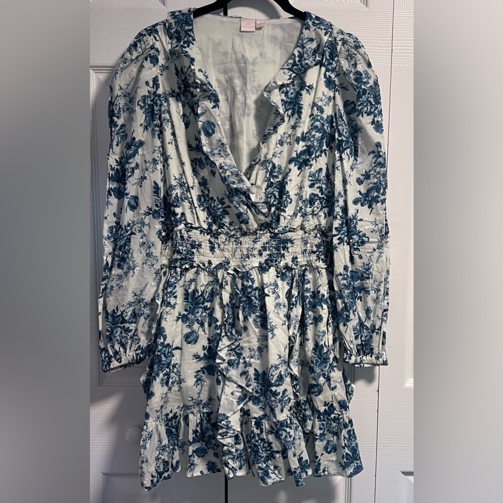 Women's Gap x LoveShackFancy Floral Mini Dress